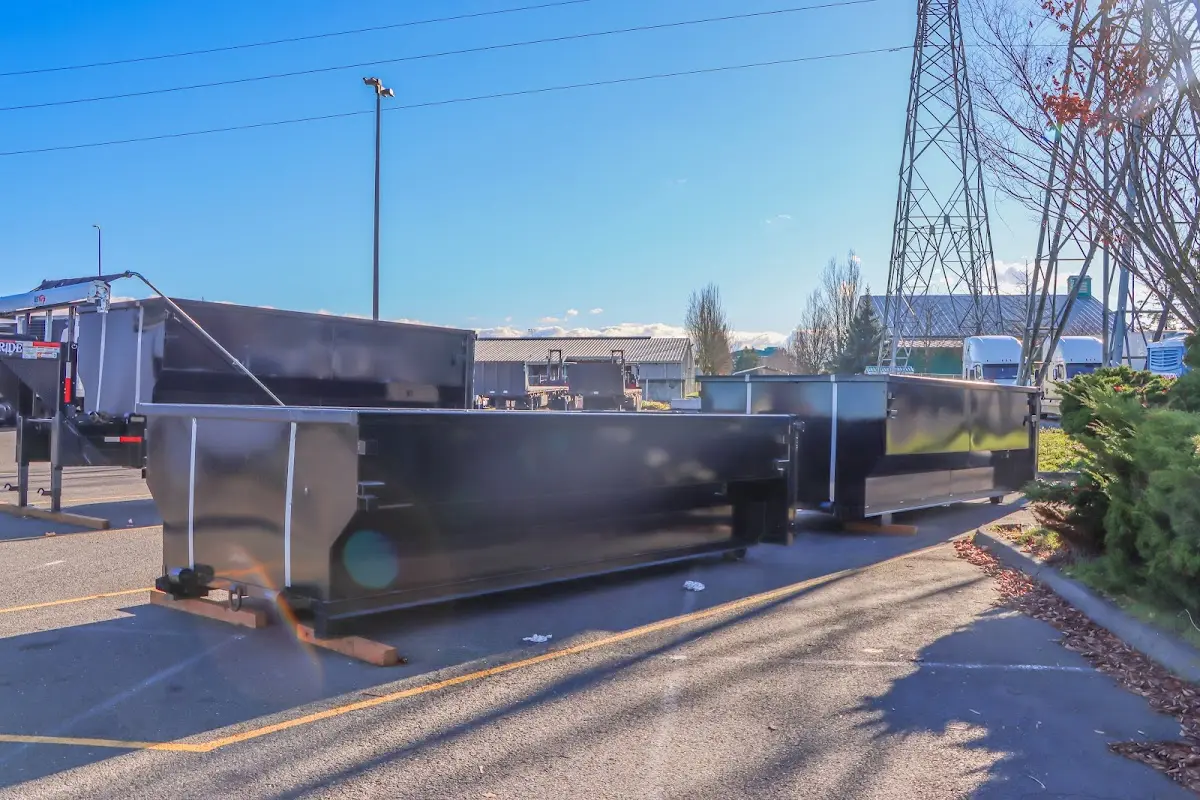 Professional dumpster rental and junk removal service in DeWitt